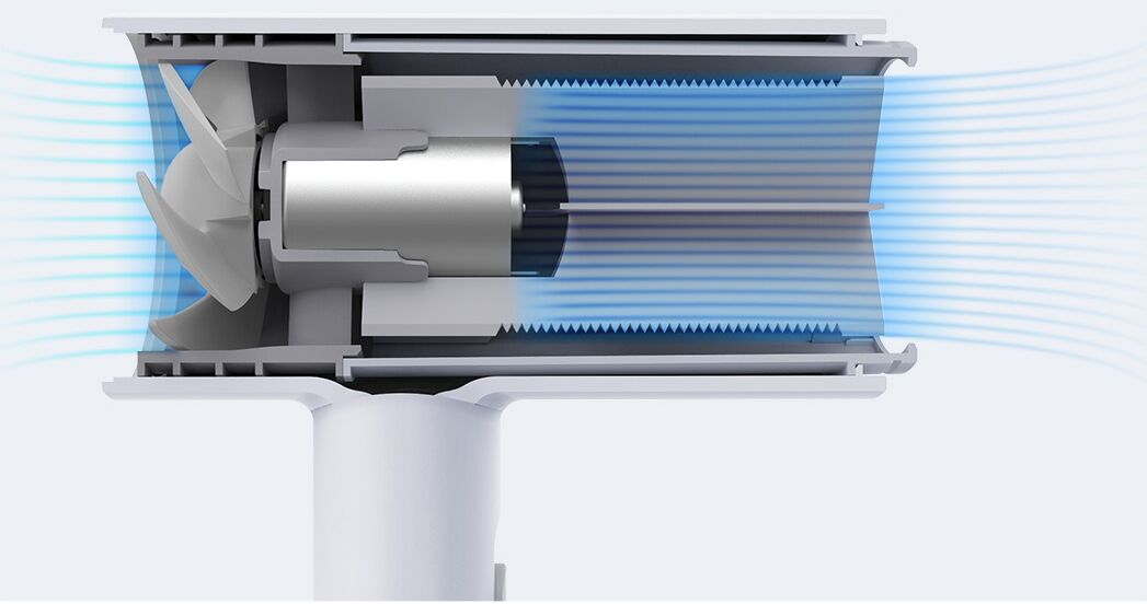 Фен с ионизацией воздуха Xiaomi SMATE Eyebrow Negative Ion Soft Hair Dryer Youth Edition