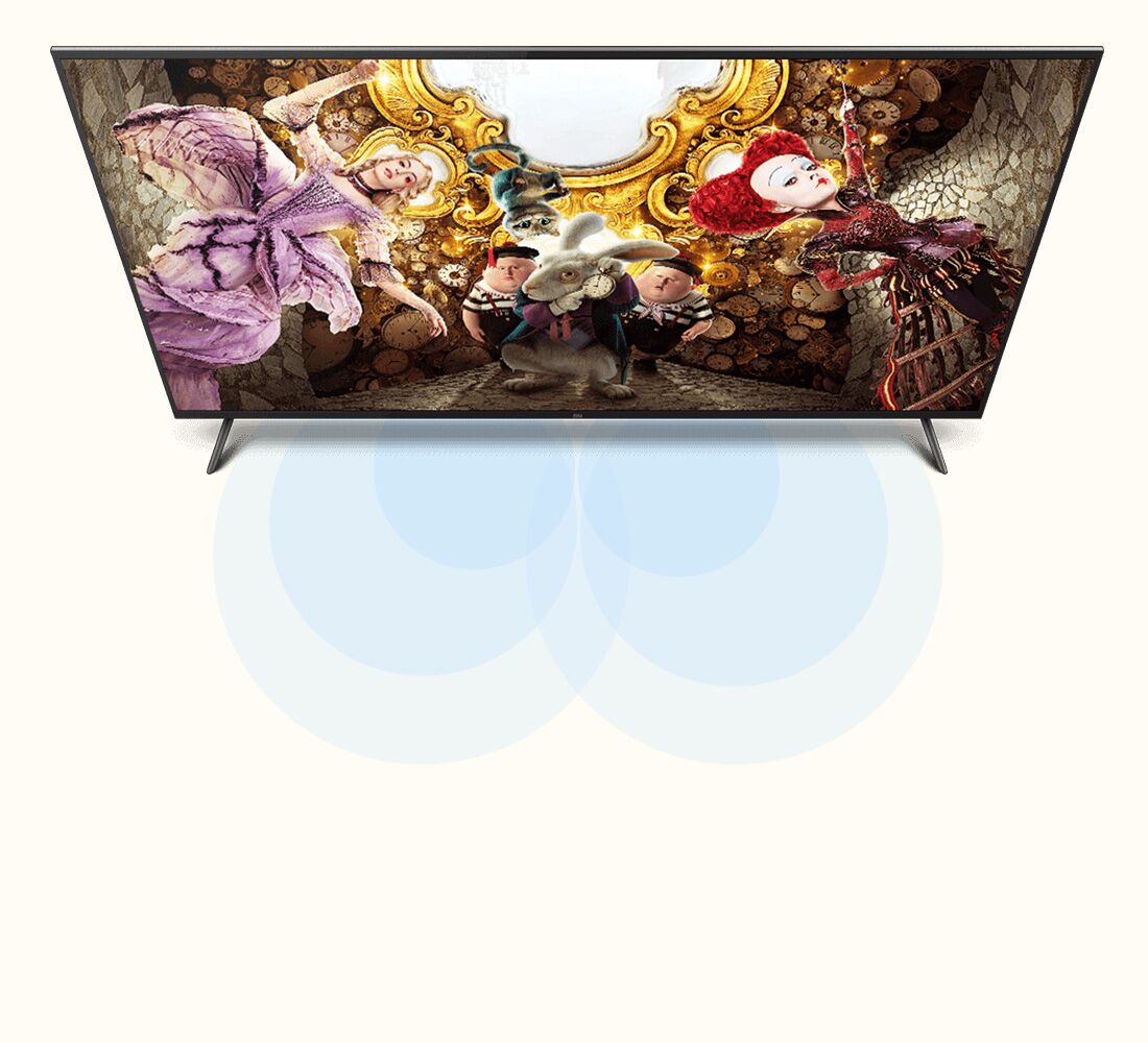 Xiaomi Mi TV 3S 60 - поддерживает стандарты Dolby Audio и DTS-HD