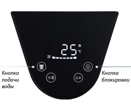 Диспенсер для горячей воды Bluepro Is A Hot Water Dispenser (Black/Черный) - 3