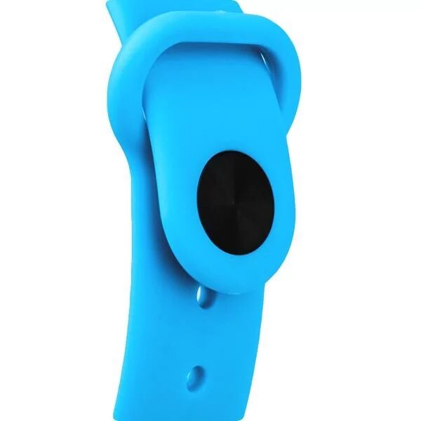 Ремешок силиконовый для Xiaomi Mi Band 2 (Blue/Синий) - 3