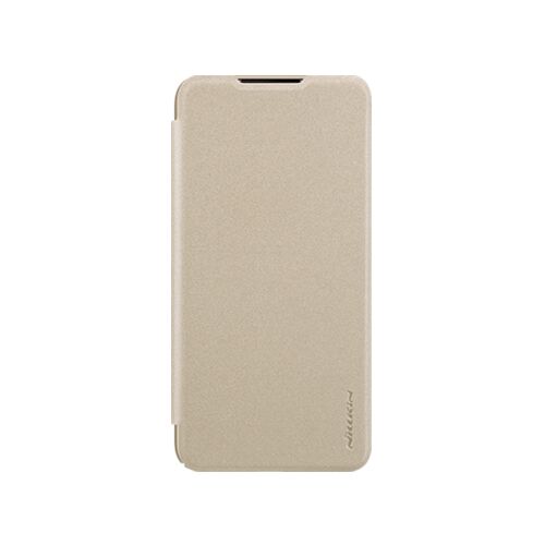 Чехол для Xiaomi Mi 9 Pro 5G Nillkin Sparkle Leather Case (Gold/Золотой) 