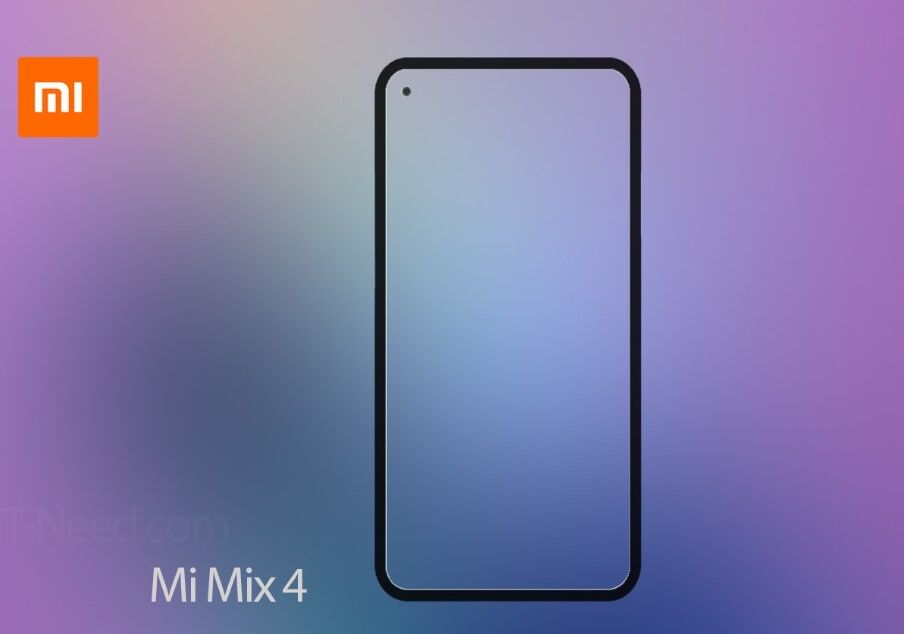 Дизайн смартфона Xiaomi Mi MIX 4