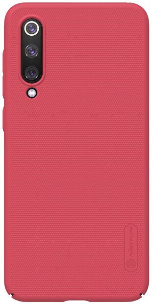 Чехол для Xiaomi Mi 9 SE Nillkin Super Frosted Shield Case (Red/Красный) - 1