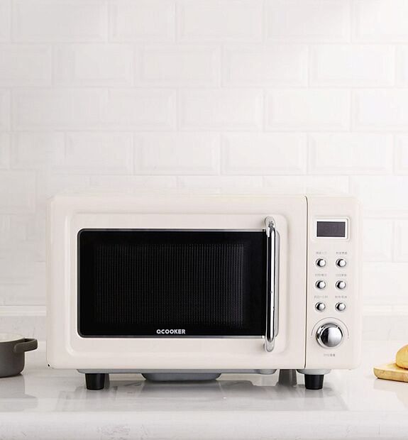 Микроволновая печь Qcooker Retro Tablet Microwave (White/Белый) - 3