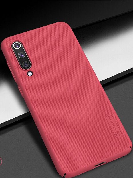 Чехол для Xiaomi Mi 9 SE Nillkin Super Frosted Shield Case (Red/Красный) - 3