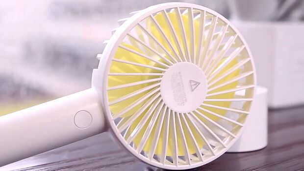 Портативный вентилятор Solove N9 Fan (White-Yellow/Бело-Желтый) - 4