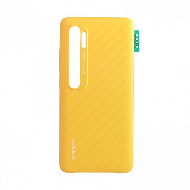 Чехол для Mi CC9 Pro / Note 10 / Note 10 Pro Mijia Exclusive Edition Simple Striped Case (Yel 