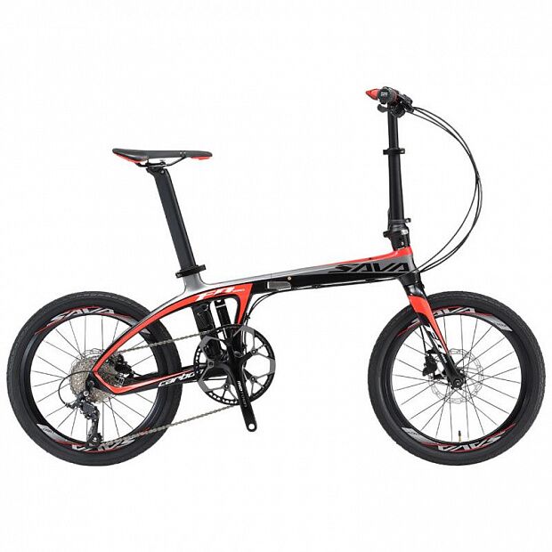 Велосипед Xiaomi Sava Carbon Fiber Sports Folding Bike (Red/Красный) 