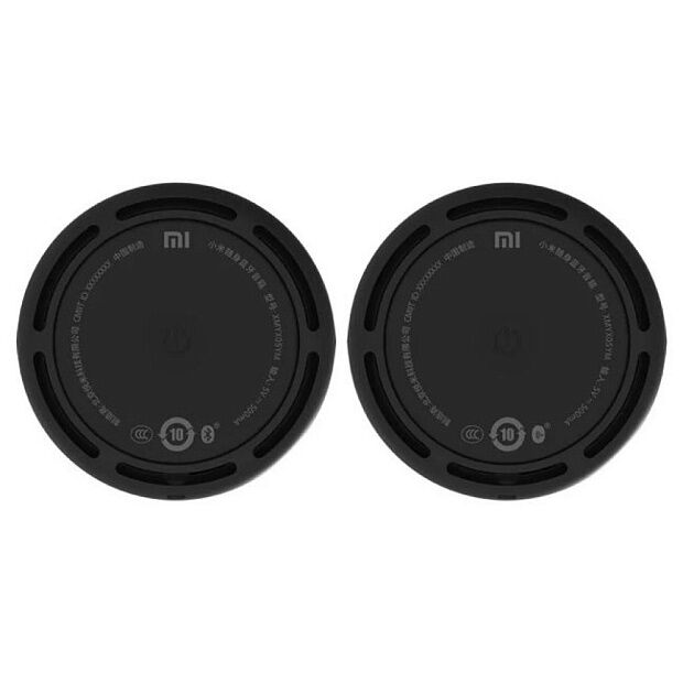 Беспроводные колонки Mijia Portable Bluetooth Speaker Wireless Stereo Set (Black/Черный) - 3