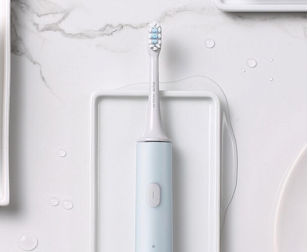 Электрическая зубная щетка Mijia Sonic Electric Toothbrush T500C (Blue) - 6