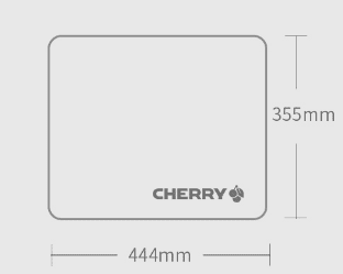 Коврик для мыши Cherry Medium Mouse Pad Speed Edition (Black/Черный) - 2