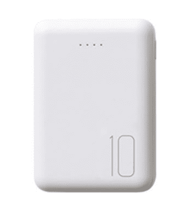 Внешний аккумулятор Xiaomi Feel Your Feel Charging Mobile Power Standard 10000mAh (White/Белый) - 1