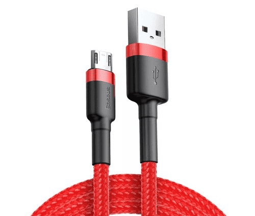 Внешний вид разъемов кабеля Xiaomi Baseus Cafule Cable CAMKLF-HG1