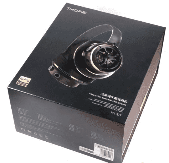 Наушники 1More Triple Driver Over Ear Headphones H1707 в коробке