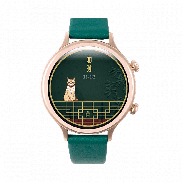 Умные часы Ticwatch Nian Nian Time-Contented AI Smart Watch (Green/Зеленый) 