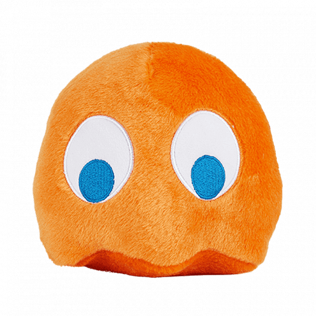 Мягкая игрушка Friendship Tour Bandai Genuine Pac-Man Doll Toy Ghost 15cm. (Orange/Оранжевый) 