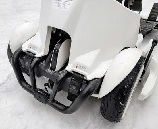 Защитные металлические трубы на Xiaomi Ninebot GoKart Kit Защита гироскутера на электрокарте Ninebot GoKart Kit